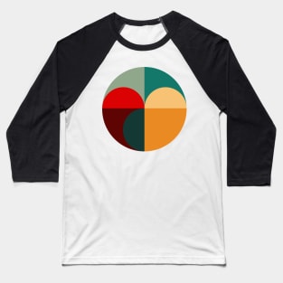 Geo Circles Baseball T-Shirt